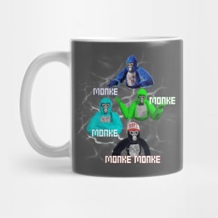 Gorilla Tag Monke Monke VR Gamer Mug